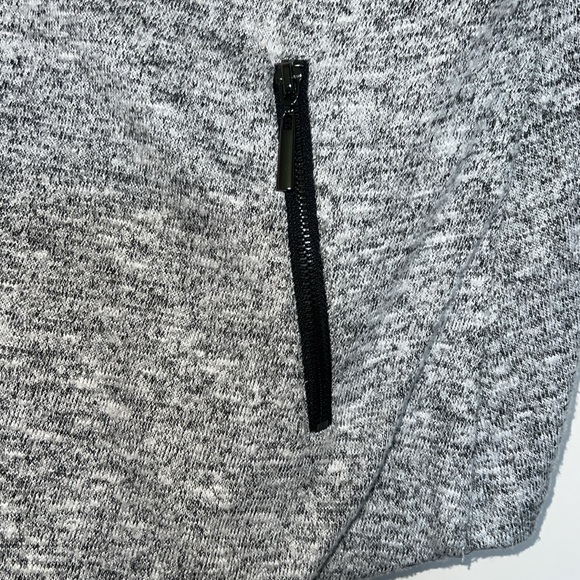 Bar III Open Front Cardigan Sweater Zip Pockets - Picture 2 of 5